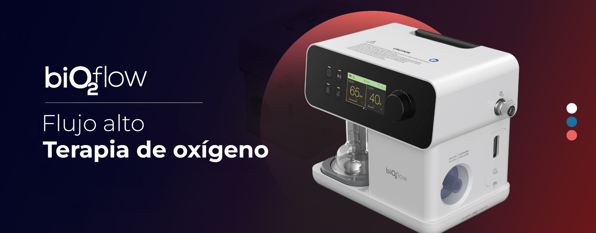 BIO2FLOW Oxigenoterapia de alto flujo